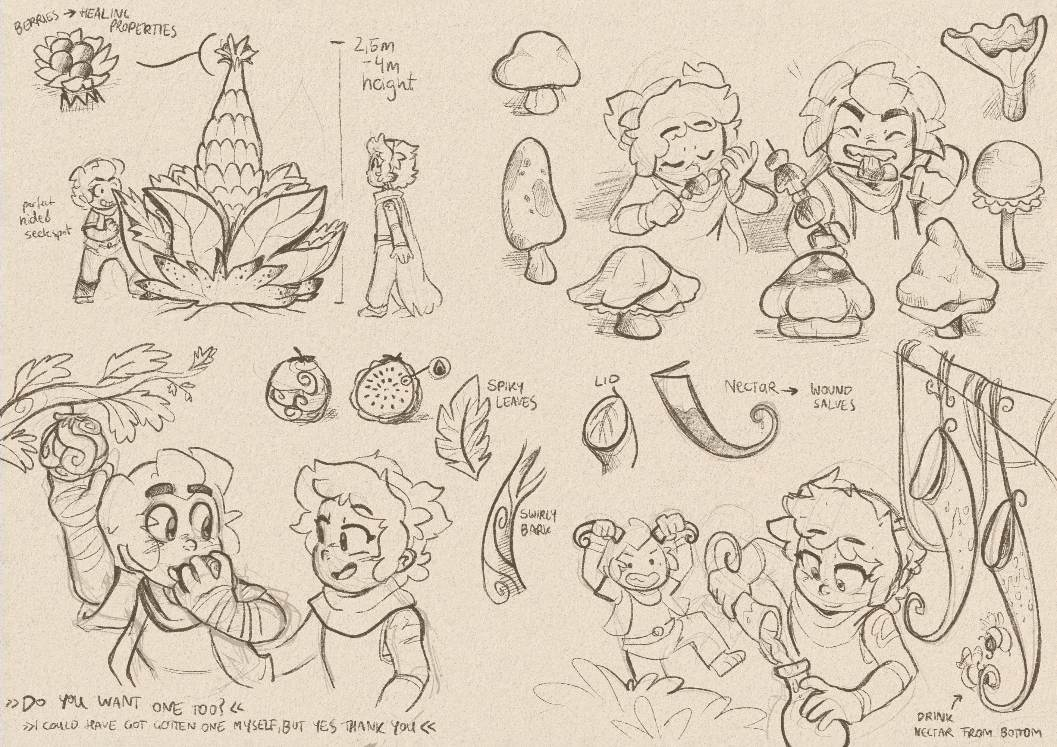 Concept of Fruits in Auren