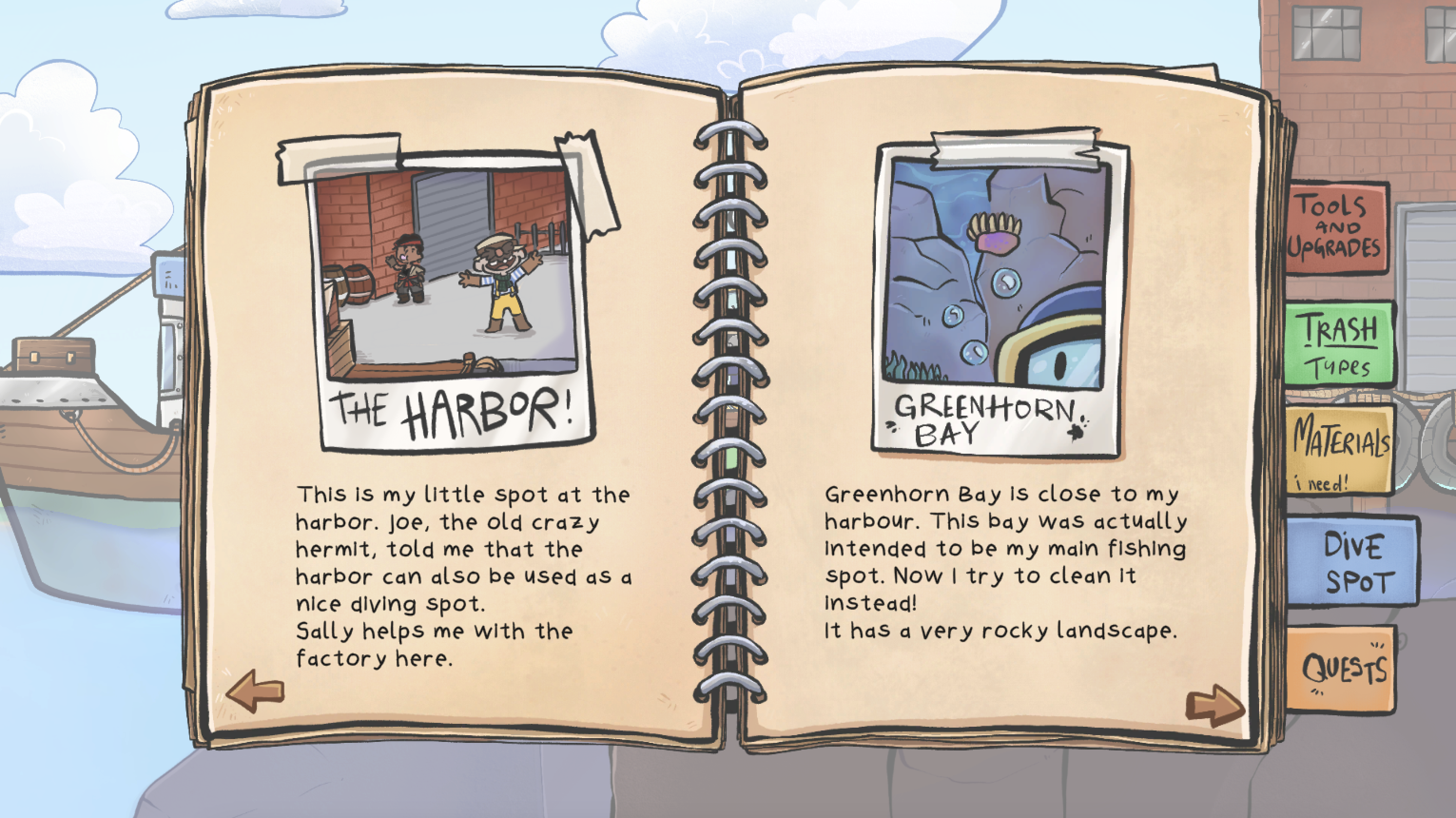 Logbook Screenshot 2