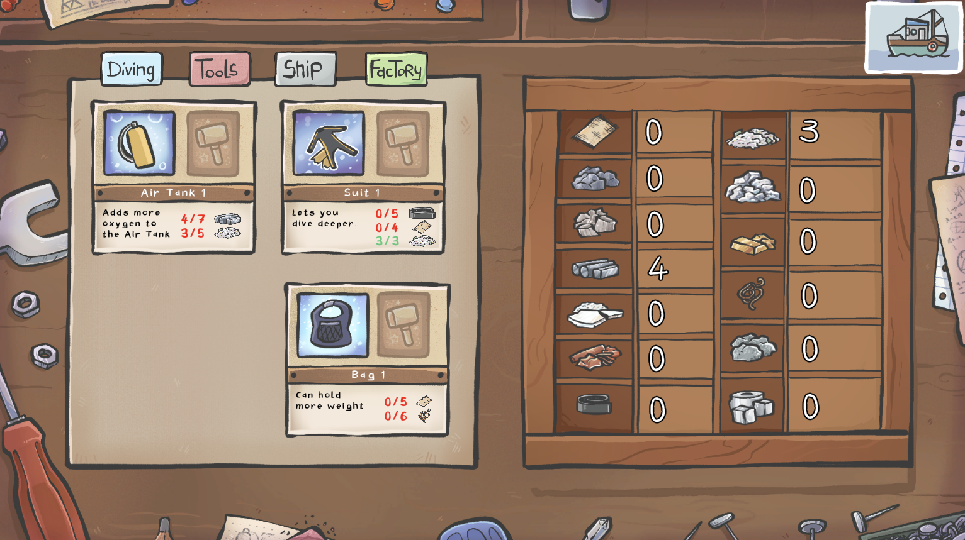 Workbench Screenshot